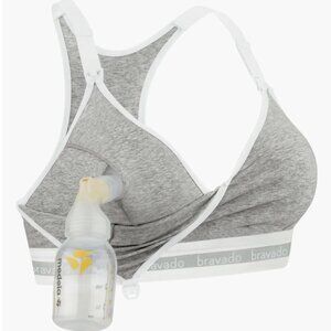 Bravado Gray Nursing Bra